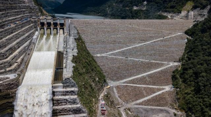 Proyecto Hidroituango en Antioquia.