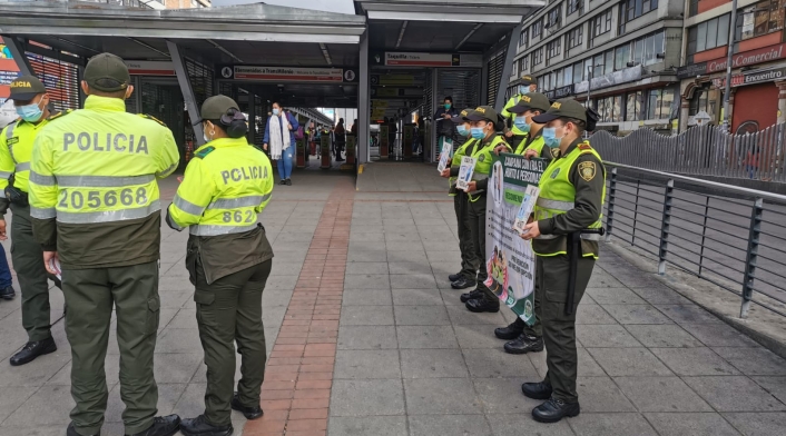 Seguridad transmilenio