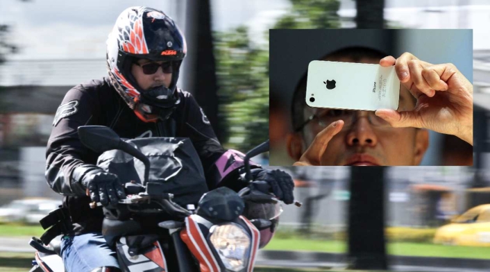 iPhone: daños que pueden sufrir por andar en moto iPhone: daños que pueden sufrir por andar en moto