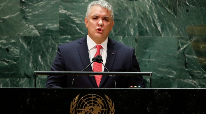 Iván Duque en Asamblea de la ONU Iván Duque en Asamblea de la ONU