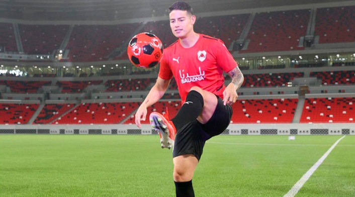 James Rodríguez hoy, Al Rayyan