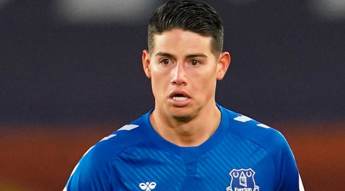 James Rodríguez noticias, Everton, Premier League