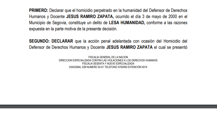 LESA HUMANIDAD