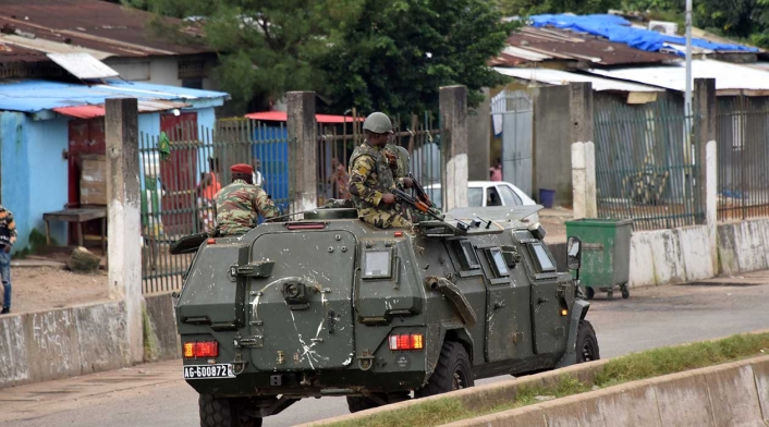 Militares en Guinea