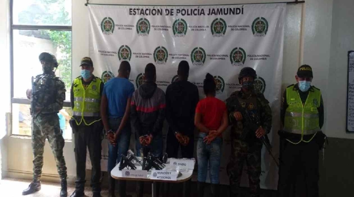 Responsables de extorsiones