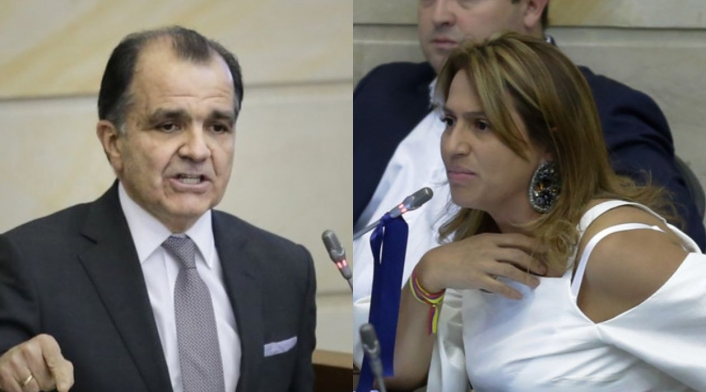 Óscar Iván Zuluaga y Paola Holguín Óscar Iván Zuluaga y Paola Holguín
