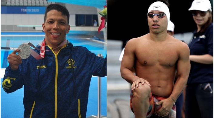 Carlos Daniel Serrano y Nelson Crispín, paradeportistas colombianos