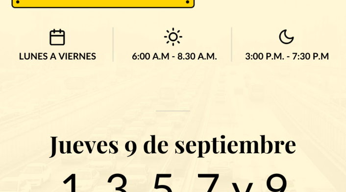 pico y placa hoy bogota 9 de septiembre pico y placa hoy bogota 9 de septiembre