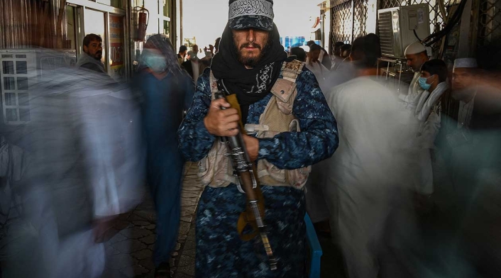 Talibanes en Kabul, Afganistán