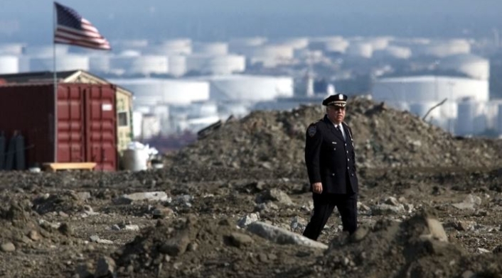 Escombros de las Torres Gemelas en Fresh Kills, Staten Island