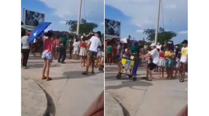 Vendedor de helados viral