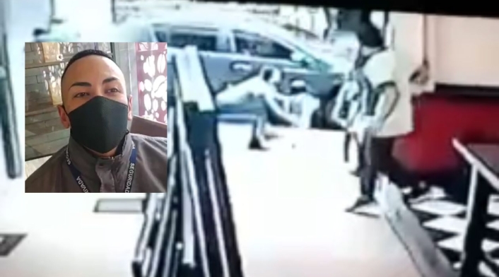 Vigilante le salva la vida a una niña en centro comercial de Pasto