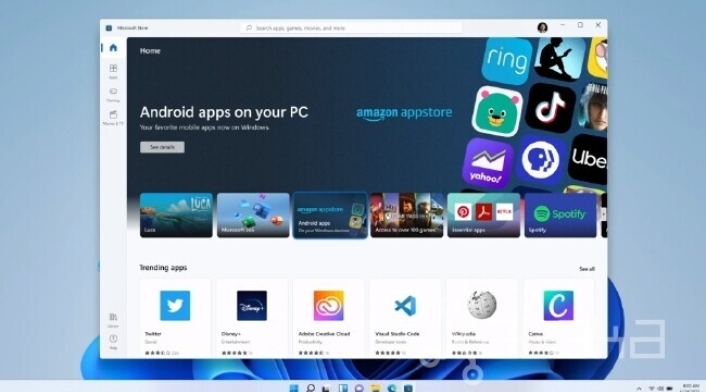 Aplicaciones Android en Windows 11