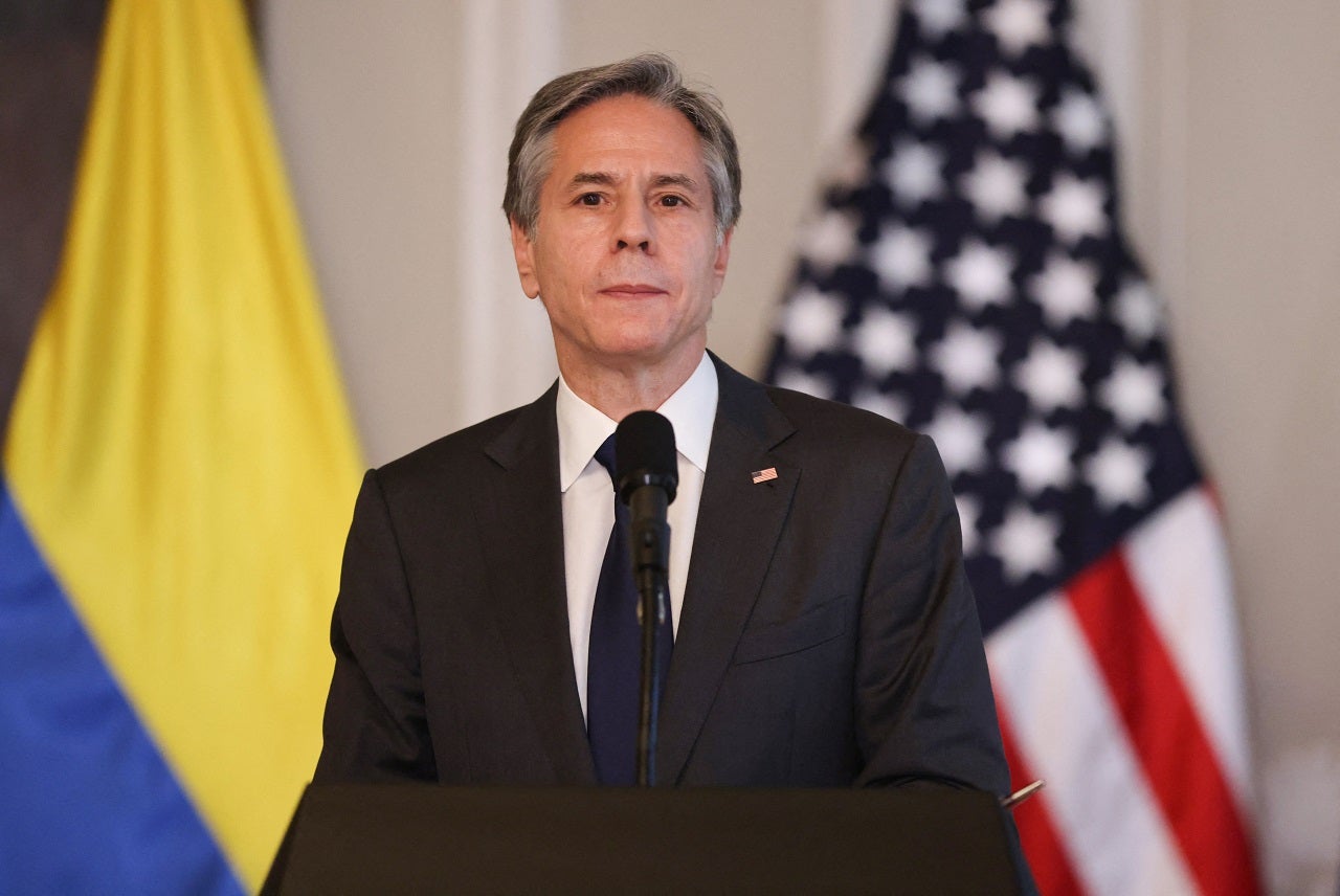 Antony Blinken en Colombia