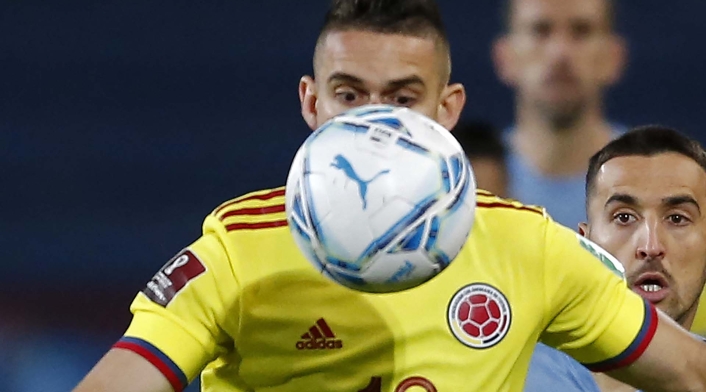 Santos Borré, delantero de la Selección Colombia