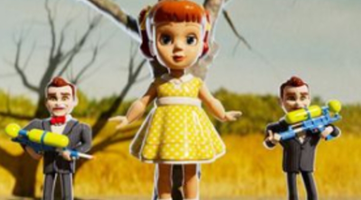 El juego del calamar recreado con personajes de Toy Story