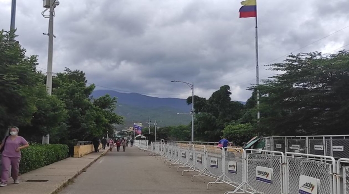 La frontera de Colombia con Venezuela
