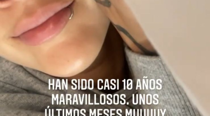 Greeicy Rendón hablando de la propuesta de Mike Bahía
