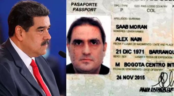 Nicolás Maduro y Alex Saab