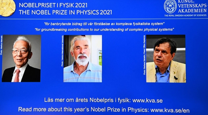 Syukuro Manabe, Klaus Hasselmann y Giorgio Parisi ganaron el Premio Nobel de Física 2021