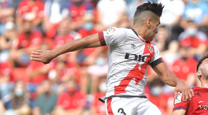 Radamel Falcao, juganto con el Rayo Vallecano Radamel Falcao García, Rayo Vallecano