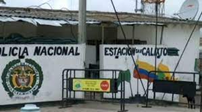 Estación de Policía de San Calixto en Norte de Santander