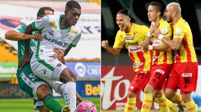 Quindío, Deportivo Pereira, Liga Betplay, Tabla del descenso