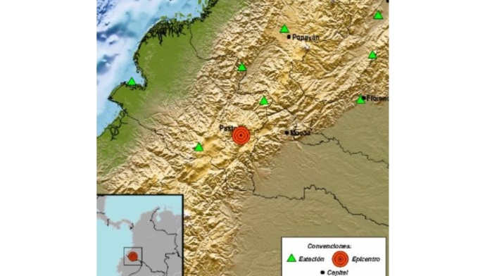 Sismo en Pasto se sintió con fuerza este sábado 16 de octubre Sismo en Pasto se sintió con fuerza este sábado 16 de octubre