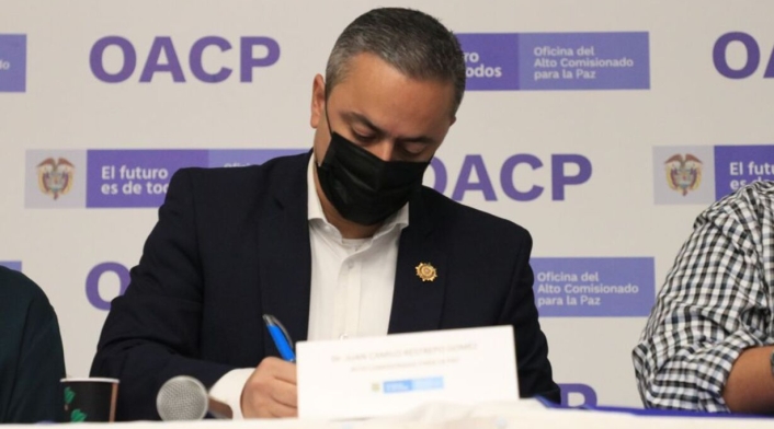 Alto Comisionado para la Paz, Juan Camilo Restrepo Gómez.