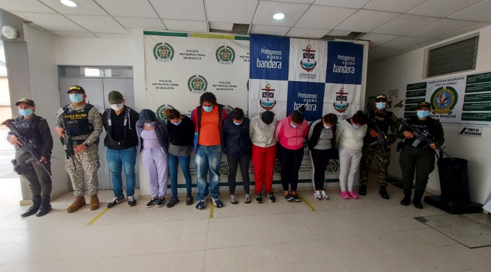 Banda capturada por extorsión sexual