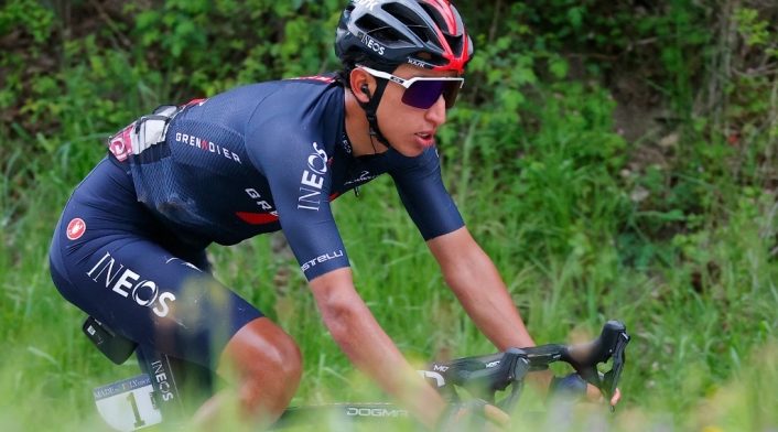Egan Bernal, ciclista del Ineos Team Egan Bernal, Ineos