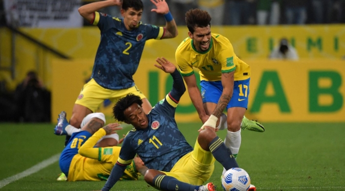 Brasil vs Colombia 2021-II