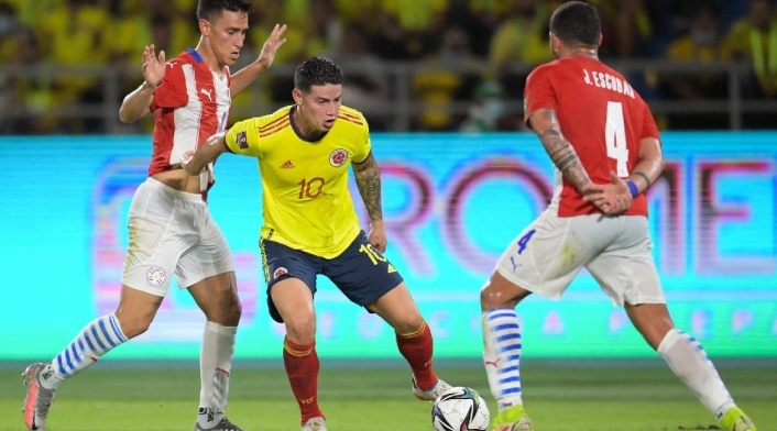 Colombia Vs Paraguay - Eliminatoria a Qatar 2022