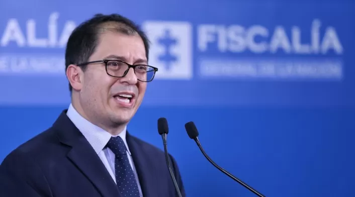 Fiscal General Francisco Barbosa en rueda de prensa Fiscal General Francisco Barbosa en rueda de prensa