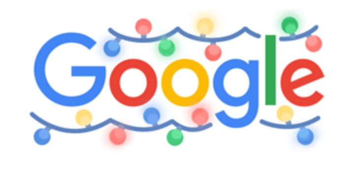 Logo de Google de navidad