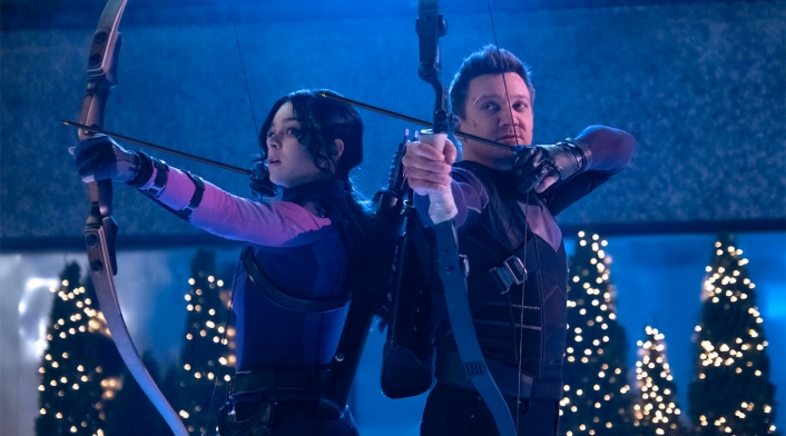 Hawkeye y Hailee Steinfled Hawkeye y Katie Bishop, protagonistas de la nueva serie de Disney+