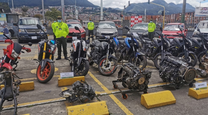 Recuperación vehículos robados