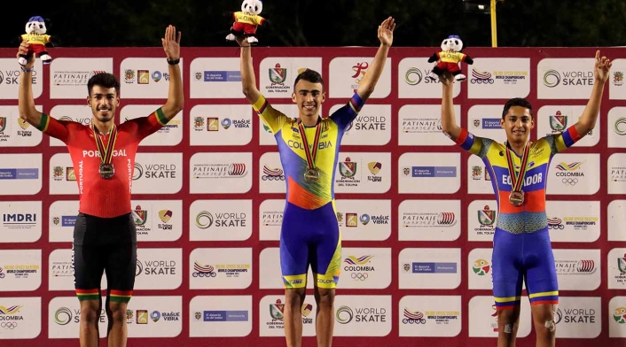 Colombia, campeón del Mundial de patinaje