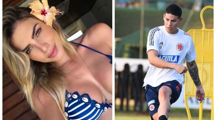 Erika Schneider y James Rodríguez estarían saliendo Erika Schneider y James Rodríguez estarían saliendo