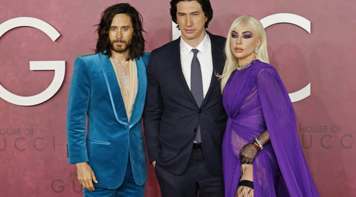 Jared Leto, Adam Driver y Lady Gaga