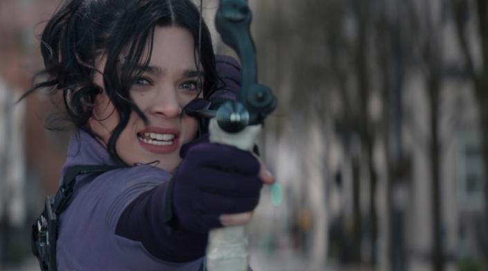 Hailee Steinfeld interpreta a Kate Bishop en Hawkeye Kate Bishop, nuevo personaje de la serie Hawkeye