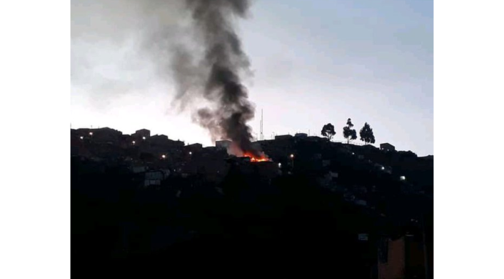 Incendio en Ciudad Bolívar