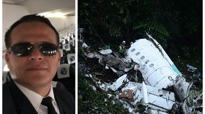 Miguel Quiroga, piloto del avión de Chapecoense accidentado Miguel Quiroga era el piloto del avión de Chapecoense que se accidentó