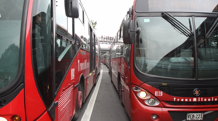 Buses de Transmilenio Buses de Transmilenio