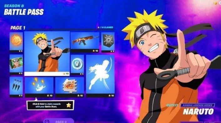 Fornite Naruto
