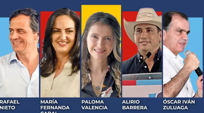Foro precandidatos del Centro Democrático.