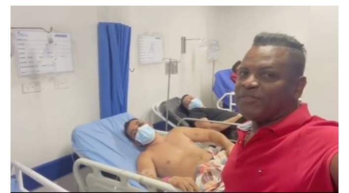 Omar Geles se accidentó en Córdoba
