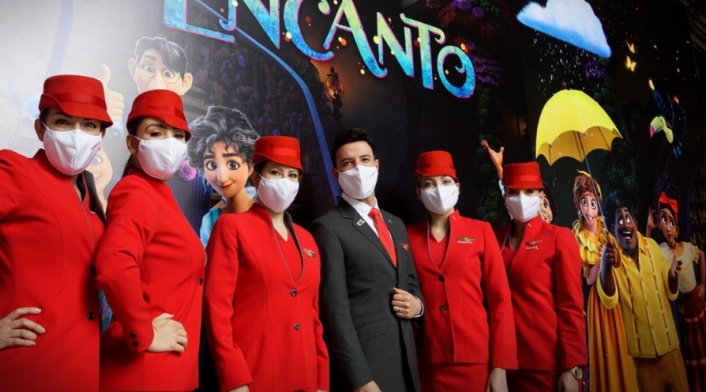 Avianca presenta su avión de Encanto