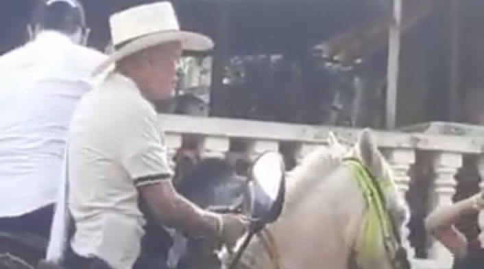 Maltrato a caballo Video donde se denuncia supuesto maltrato animal.