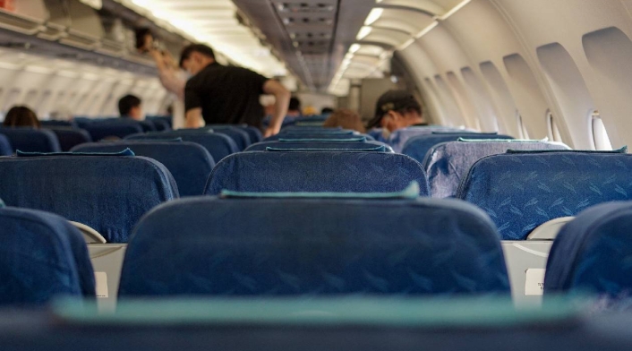 Asientos de un avión